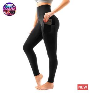 Buttery Soft High Waisted Leggings with Pockets Stretchy Yoga Pants
